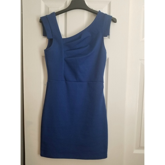 BeBe Angled V-Neck Dress - Picture 1 of 4
